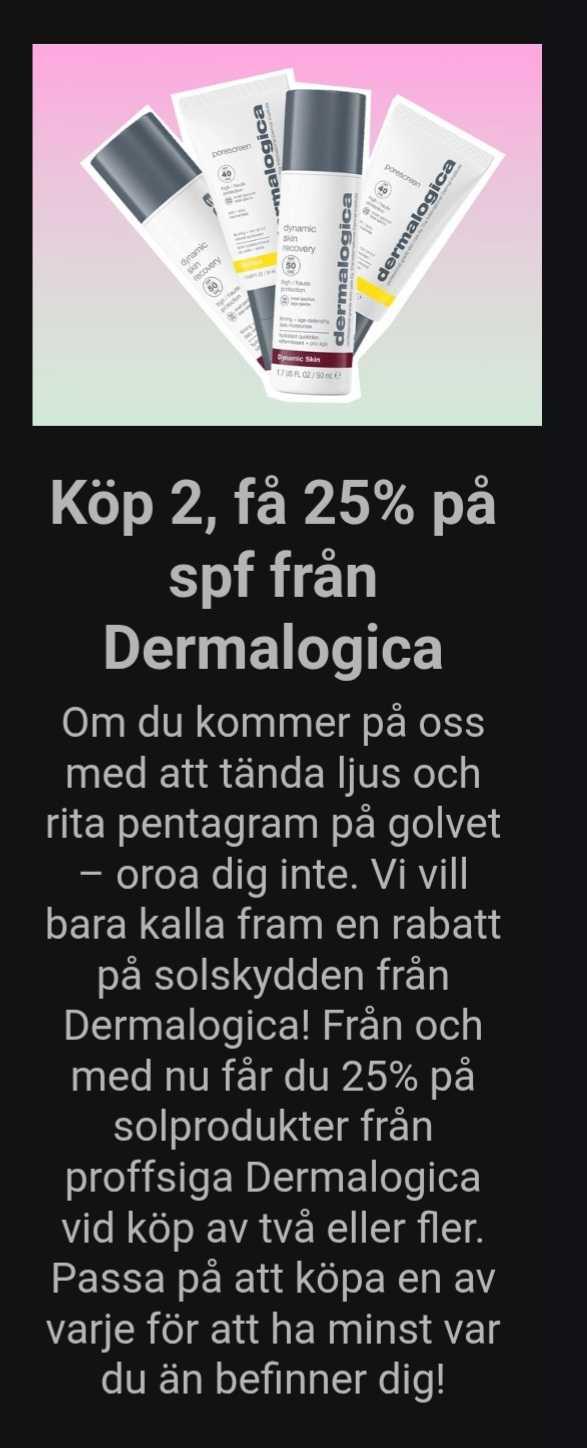 Dermalogica Skin Care Essentials, Köp 2 få 25% rabatt