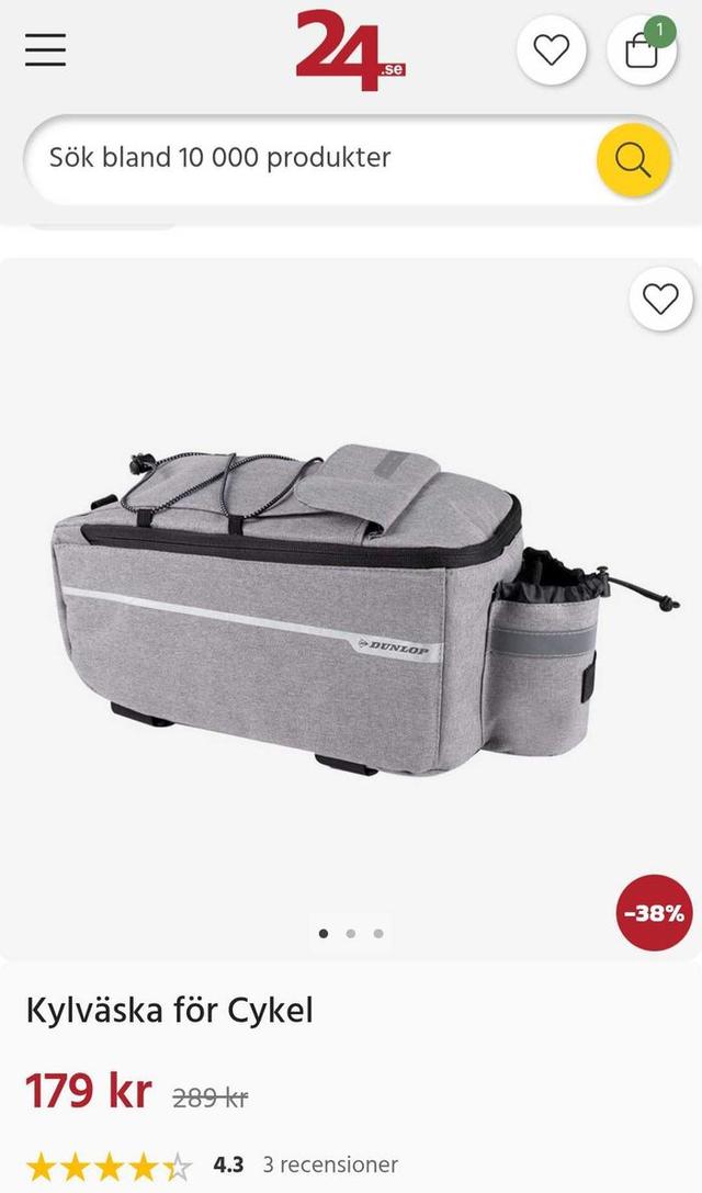Kylväska för Cykelmontage - Vattenresistent Design