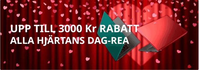 Acer - upp till 3000 kr rabatt!