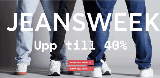 Upp till 40 % på jeans - Kids Brand Store