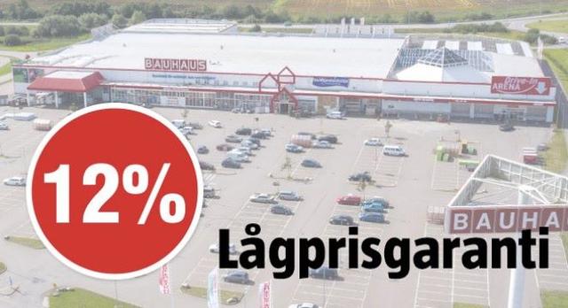 Lågprisgaranti 12% - Bauhaus
