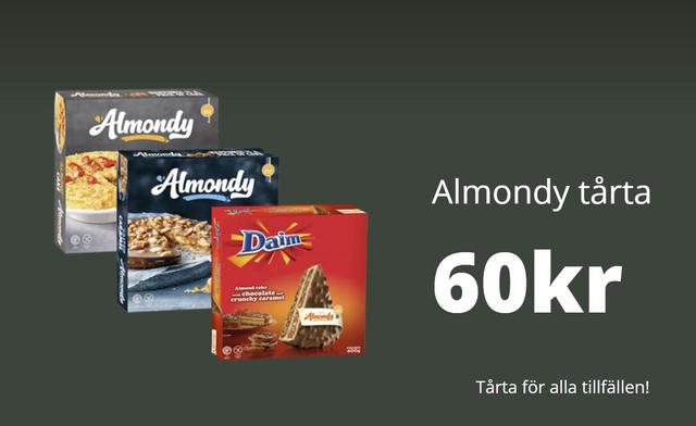 Överraska med en Almondy tårta!