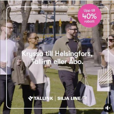 Upp till 40 % på kryssning - Tallink/Silja Line