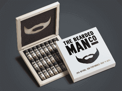 Skäggolja i Presentask – 24 Dofter