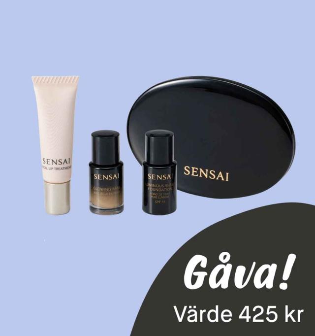 Gratis gåva vid köp av produkter från Sensai - KICKS