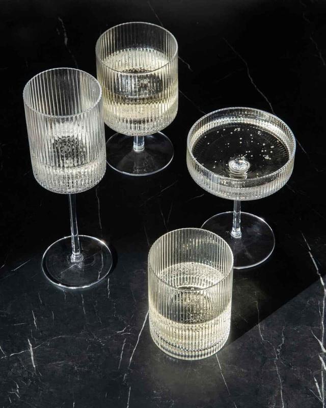 Glas Ribbed från Lagerhaus - räfflade glas!