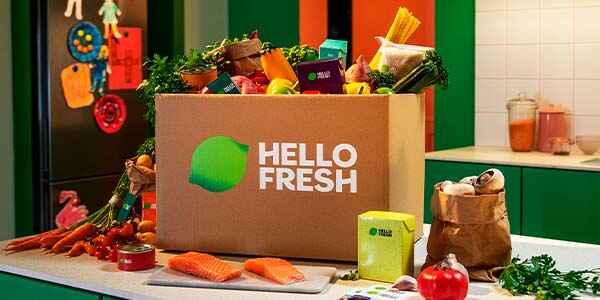 Spara upp till 1359 kr på 5 matkassar från HelloFresh