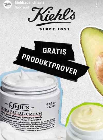 Gratis produktprover från Kiehl’s