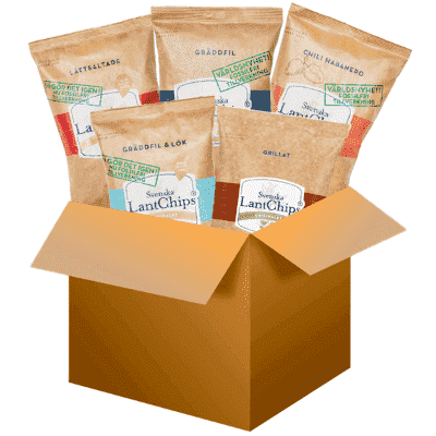 Lantchips boxen 5-påsar