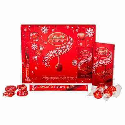Lindt Lindor milk chocolate selection box 234 gram