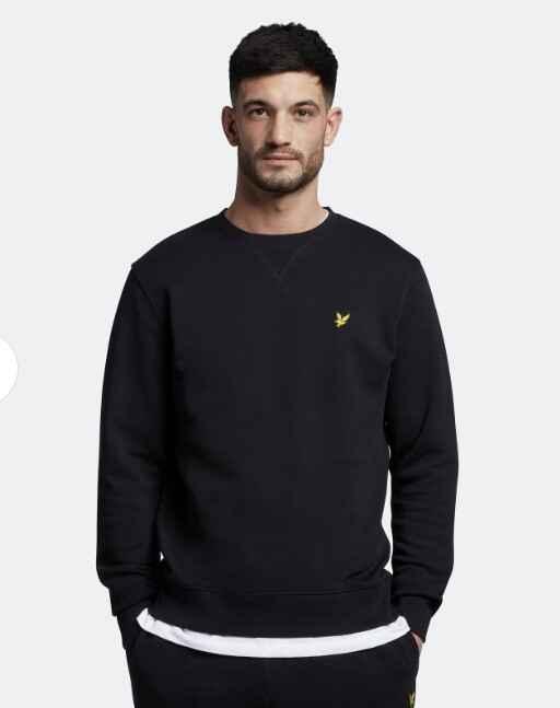 Lyle & Scott Jet Black Sweatshirt