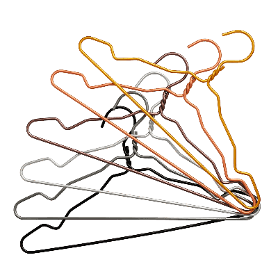 RackBuddy klädgalgar i olika färger