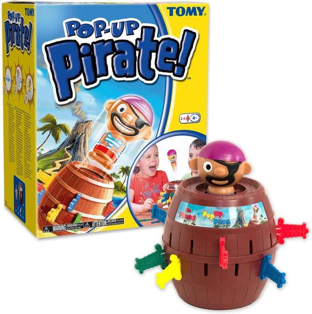 Tomy Pop Up Pirate - Pirat i Tunna - Roligt spel för barn