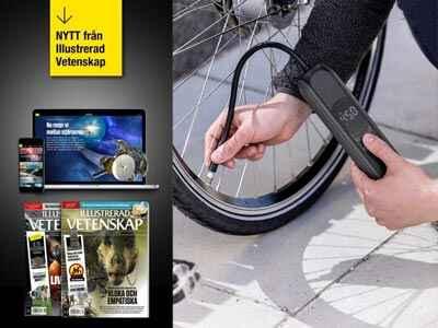 Minikompressor på köpet vid prenumeration på Illustrerad Vetenskap