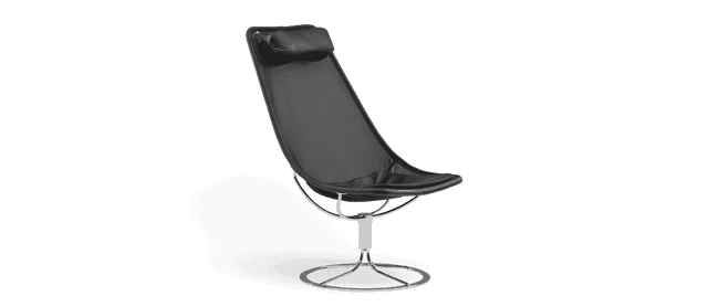 Jetson 66 Fåtölj (Svart nät) från Bruno Mathsson