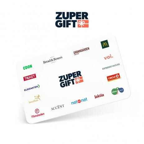Köp Zupergift - presentkortet för alla tillfällen!