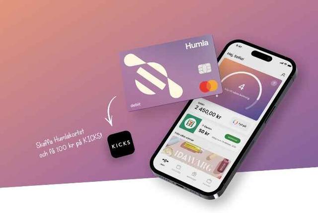 Skaffa Humlakortet och få 100 kr på KICKS