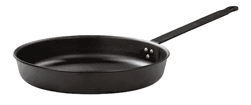 Stekpanna Ø30 cm Svenskt Kolstål Svart - KitchenTime