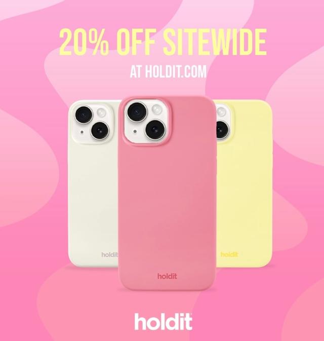 20 % rabatt på allt på hemsidan | Holdit
