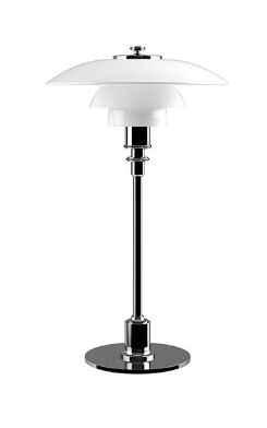 Louis Poulsen PH 2/1 Bordslampa Vit/Krom