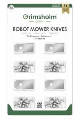 Rabatt på 36-pack knivar Husqvarna Automower, Gardena