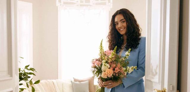 Skicka Blommogram med Interflora Blombud