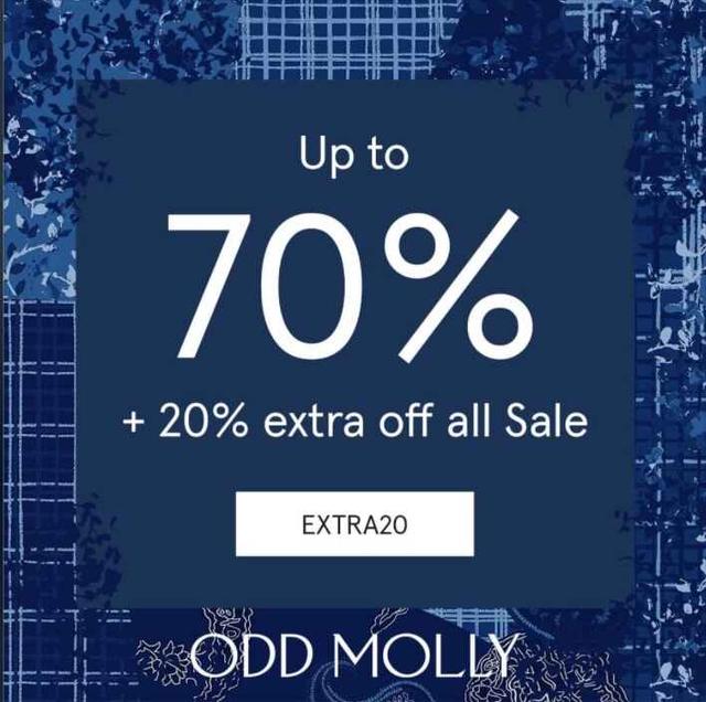 Odd Molly rea- upp till 70 %