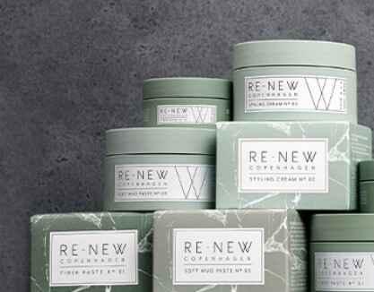 RE-NEW Copenhagen Fiber Paste & Balancing Shampoo