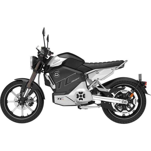 SUPER SOCO TC MAX Elektrisk Motorcykel - Mattsvart