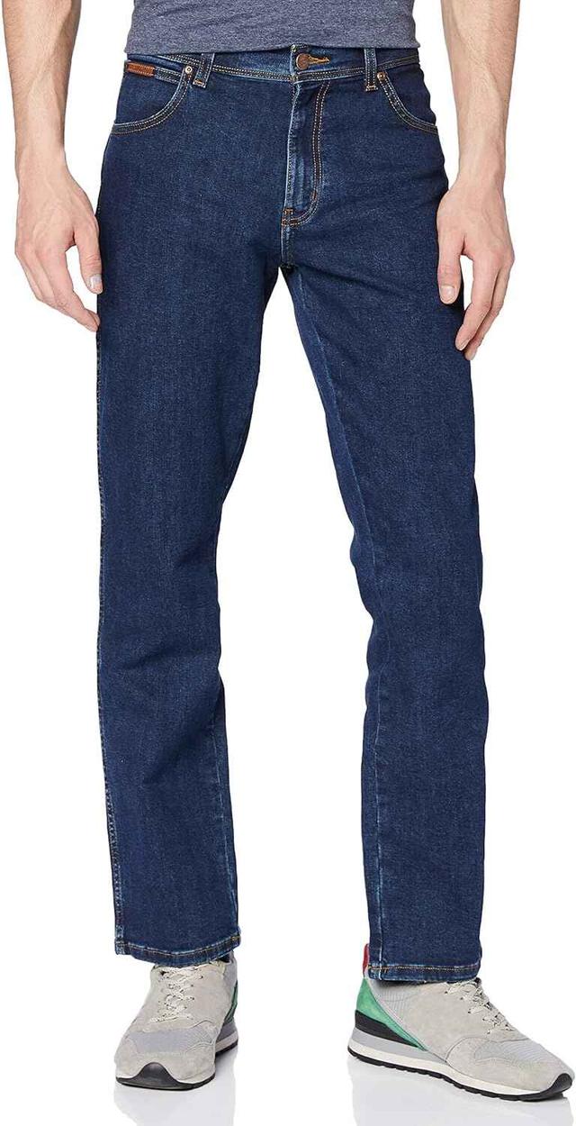 Wrangler Mens Texas Medium Stretch Jeans - Darkstone