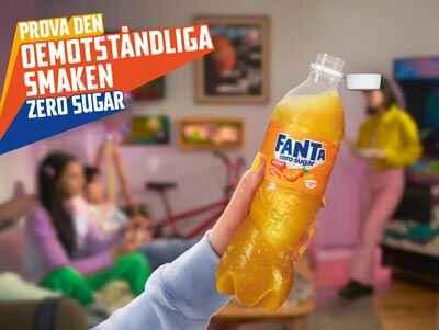 Spela och få en gratis Fanta Zero Orange