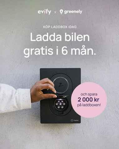 6 månaders gratis elbilsladdning och rabatt på laddbox - Evify