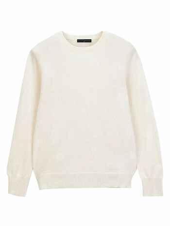 Premium Gar Gray Cotton Crewneck Sweater - J.Crew