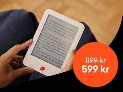 50% rabatt på Storytel Reader