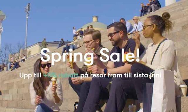 Vårrea med upp till 40% rabatt - Tallink