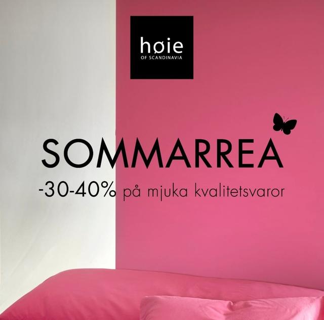 30-40% rabatt på Høie!