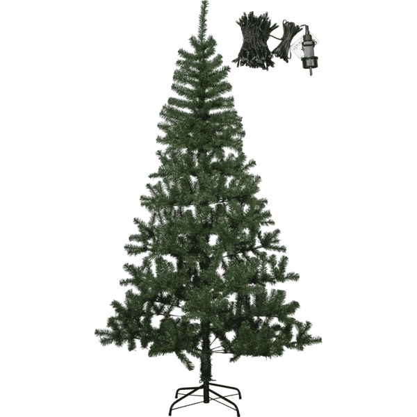 Alvik Julgran med LED - 210 cm - Star Trading