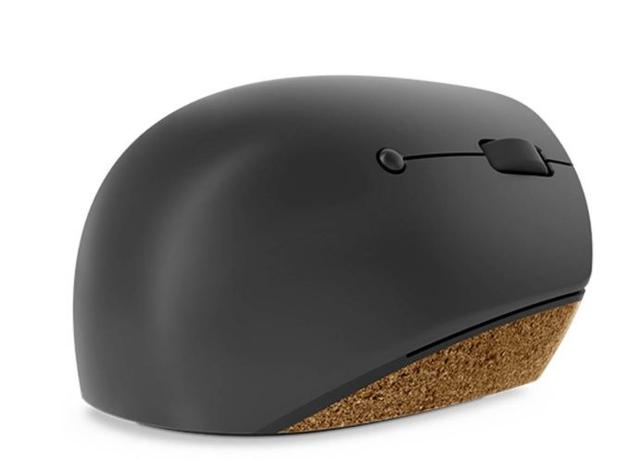 Lenovo Go Ergonomisk Trådlös Mus - Grå