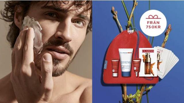 Handla för 750 kr & få ett ClarinsMen-kit i gåva