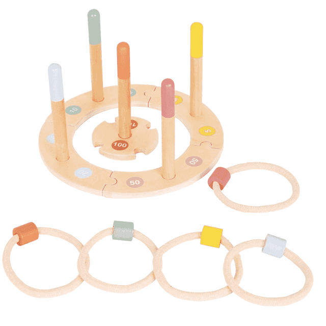2-in-1 kasta-ring-spel från Stoy