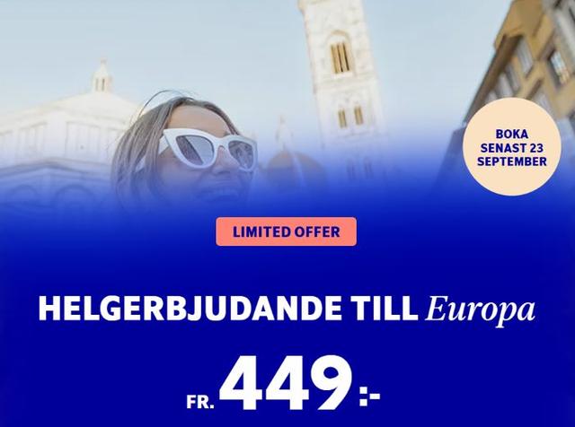 SAS - upptäck lågpriskalendern