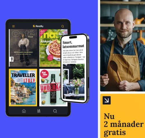 Unlimited Magazine Reading - Readly