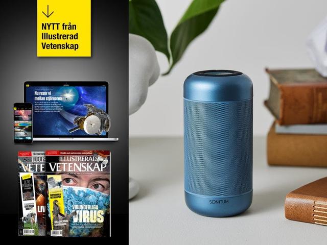 2 tidningar och högtalare för 119 kr inklusive frakt