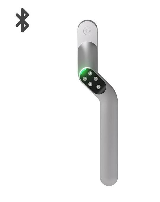 Yale Smart Code Handle Left Satin Chrome