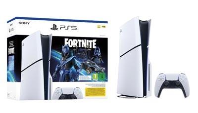 PlayStation 5 Slim-konsol och Fortnite Cobalt Star
