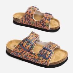 Eli 2-Strap Flerfärgade Lejon Sandaler
