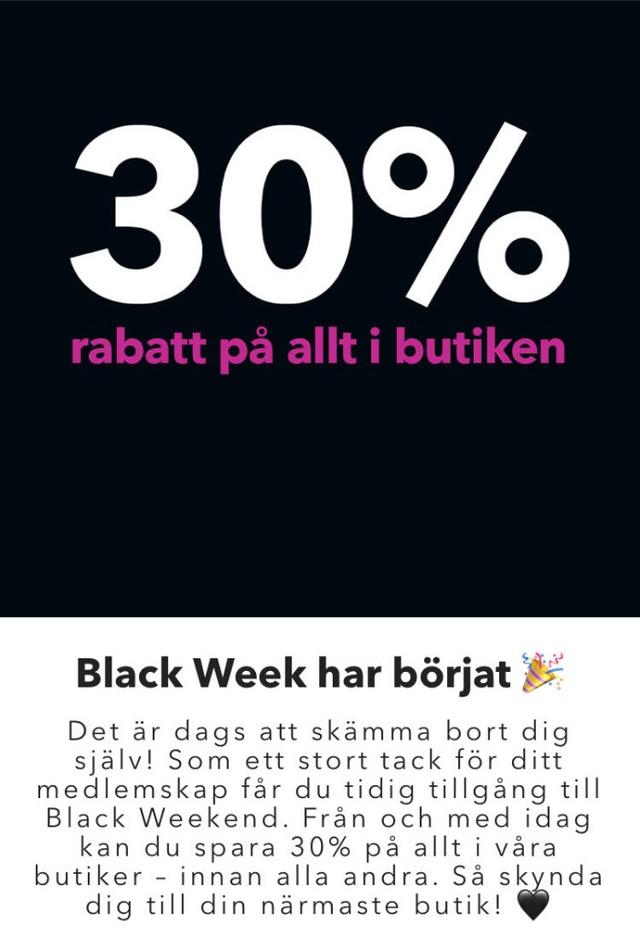 30 % på allt i Flying Tigers butiker