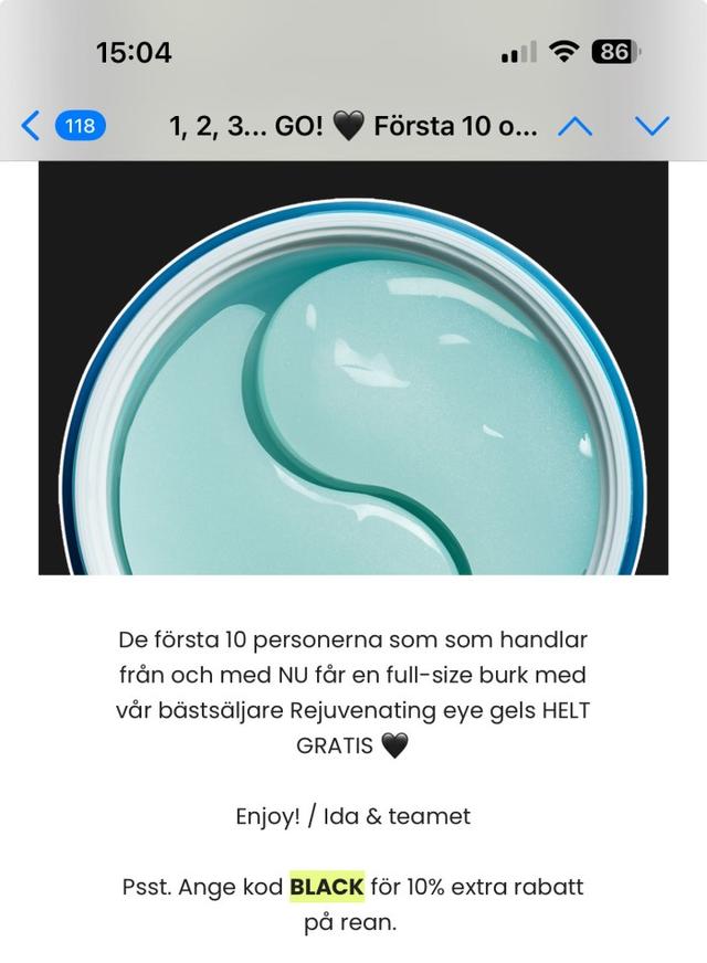 Xlash Ögonfransserum - koden BLACK ger 10% extra rabatt