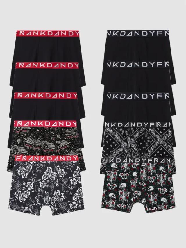 Men's 10-Pack Boxer Briefs Multicolor