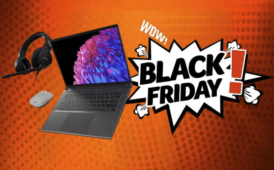 Black Friday - upp till 50 % rabatt hos Acer